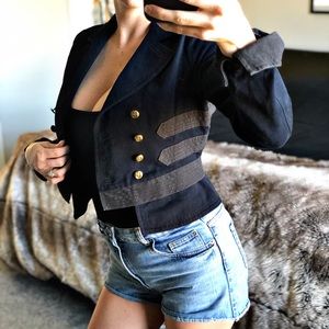 Vintage Polo Jeans Ralph Lauren Military Jacket XS